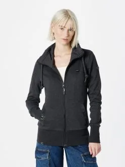 Ragwear Sweatvesten Sweatvest RYLIE Dames Zwart -Aanbiedingen Ragwear Winkel 38b8cc6406a9088b1f50cebd11a92b86