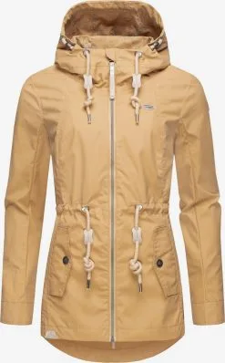 Ragwear Tussenjassen Tussenjas Monadis Dames Bruin