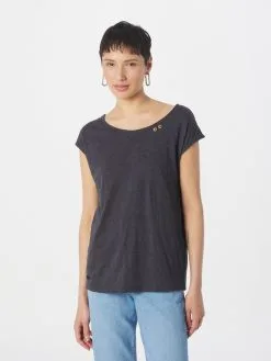 Ragwear T-shirts Shirt SOFFIA Dames Donkergrijs -Aanbiedingen Ragwear Winkel 3bb4a820eb197d31910ba2ae874d9993