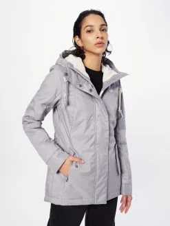 Ragwear Parkas Tussenparka MONADDE Dames Grijs -Aanbiedingen Ragwear Winkel 3d3dd882d9d02eb569b1bc18c837bcee