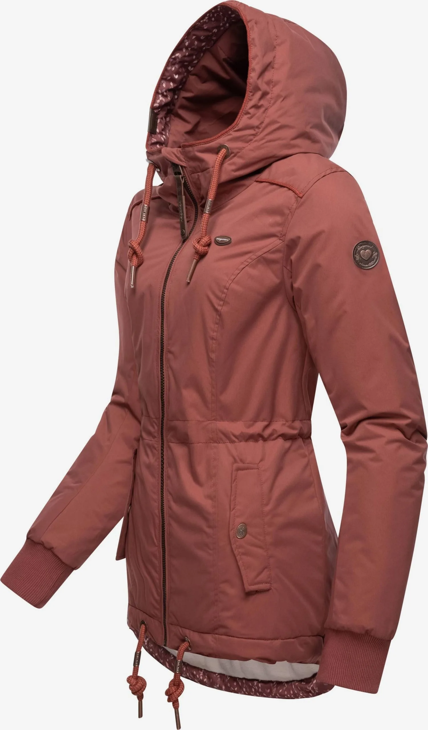 Ragwear Outdoor Jassen Functionele Jas Danka Dames Roestbruin 2 Ragwear Outdoor Jassen Functionele Jas Danka Dames Roestbruin - Afbeelding 2