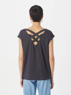 Ragwear T-shirts Shirt SOFFIA Dames Donkergrijs -Aanbiedingen Ragwear Winkel 3f4b537f38ae11495f6708069be9d7a5