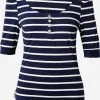 Ragwear T-shirts Shirt REGATTKA Dames Navy