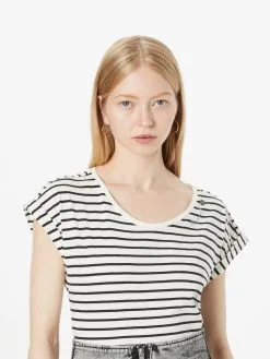 Ragwear T-shirts Shirt MALLORY Dames Offwhite -Aanbiedingen Ragwear Winkel 40d3be8c65f773e0d925a0981b7d4313