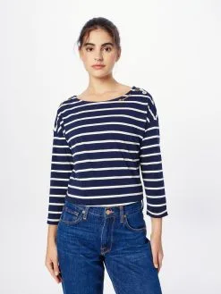 Ragwear Shirts Met 3/4 Mouw Shirt TAVVI Dames Navy -Aanbiedingen Ragwear Winkel 433fe9f9135a8002663a759df9ba5d16