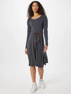 Ragwear Mini Jurken Jurk RITUNA Dames Marine -Aanbiedingen Ragwear Winkel 443b68e8343a8fe2e268c0a5302f2682