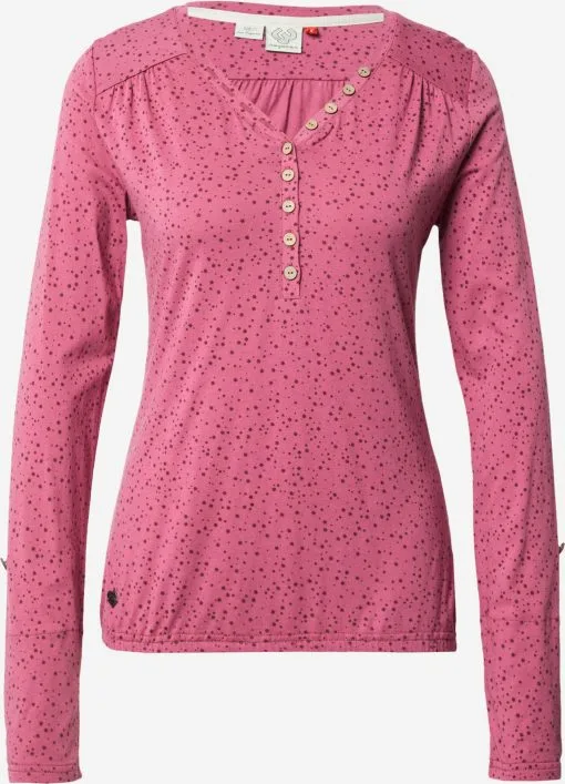 Ragwear Longsleeves Shirt Dames Pink -Aanbiedingen Ragwear Winkel 453c521c27d1c87a4cbb3b5d49ff25a8