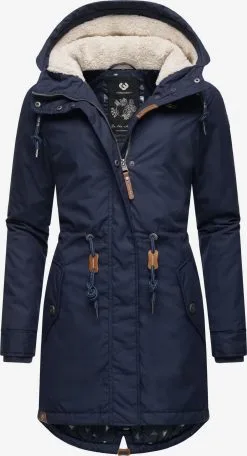 Ragwear Parkas Tussenparka Elba Dames Navy