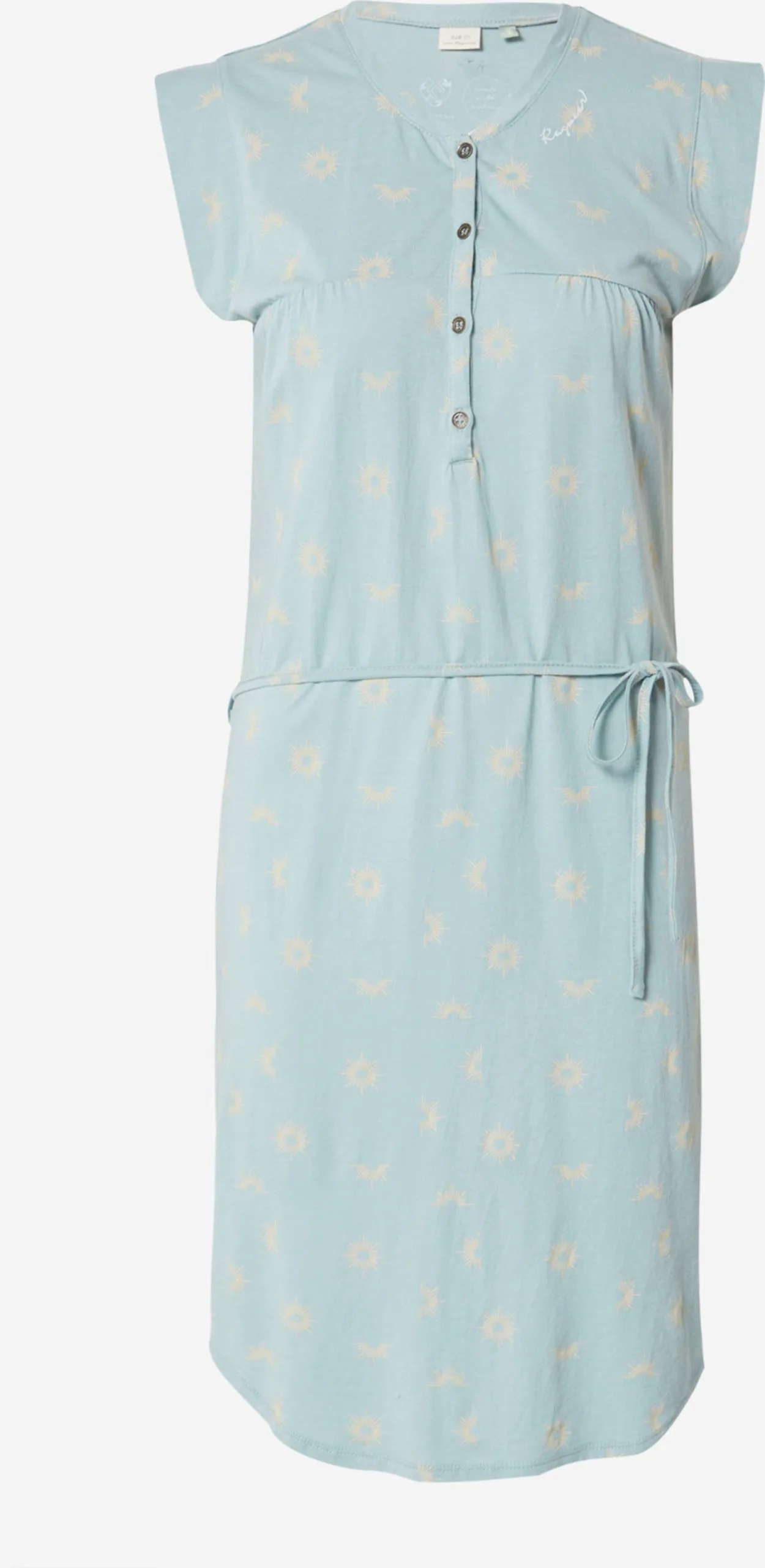 Ragwear Jerseyjurken Jurk ZOFKA Dames Lichtblauw 1 Ragwear Jerseyjurken Jurk ZOFKA Dames Lichtblauw