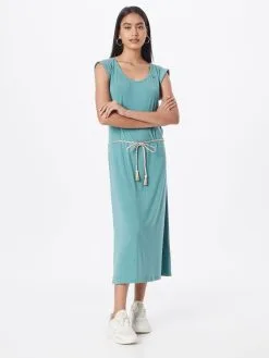 Ragwear Jerseyjurken Jurk Dames Blauw -Aanbiedingen Ragwear Winkel 4885e05da47b8557372af2c458986b99