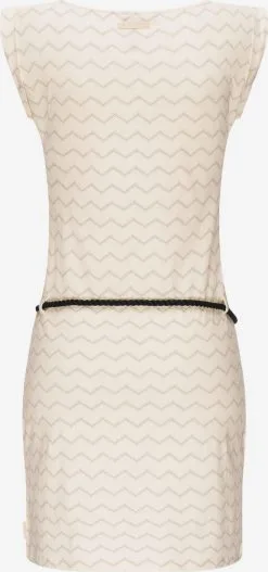 Ragwear Zomerjurken Zomerjurk Tag Chevron Dames Offwhite -Aanbiedingen Ragwear Winkel 48993cd1382095d7bbc300f46b1a5ae7