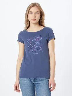 Ragwear T-shirts Shirt Dames Enziaan / Hemelsblauw -Aanbiedingen Ragwear Winkel 48f8485d8284db275225211864410d59