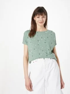 Ragwear T-shirts Shirt Dames Smaragd / Mintgroen -Aanbiedingen Ragwear Winkel 4a105ce0f99c27f4e9503b5eb200cd2e