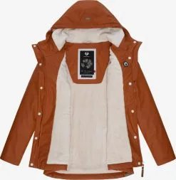 Ragwear Winterjassen Winterjas Marge Dames Bruin -Aanbiedingen Ragwear Winkel 4b65db17f82f6daae3c5324d14dc1393