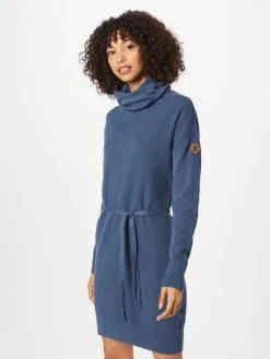 Ragwear Gebreide Jurken Gebreide Jurk BABETT Dames Donkerblauw -Aanbiedingen Ragwear Winkel 4dc7c039f3cc31a7e260cf1103d68558