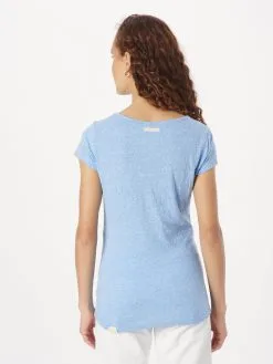 Ragwear T-shirts Shirt MINTT Dames Blauw Gemêleerd -Aanbiedingen Ragwear Winkel 4e34f94ae957b7bb6370a6c3cba7d213