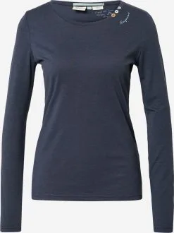 Ragwear Longsleeves Shirt FLORAH Dames Nachtblauw