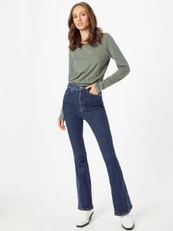 Ragwear Longsleeves Shirt FLORAH Dames Smaragd -Aanbiedingen Ragwear Winkel 4ede2998564575d0296024a9203005da