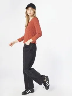 Ragwear Longsleeves Shirt Dames Roestbruin -Aanbiedingen Ragwear Winkel 4f3fc24aeb04ae7fef87d2c96469d0dd