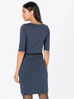 Ragwear Jerseyjurken Jurk TAMILA Dames Donkerblauw -Aanbiedingen Ragwear Winkel 5029f4615f4da7edfb860accff16c97f