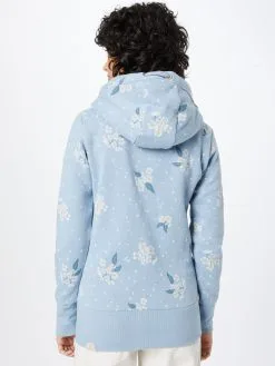 Ragwear Sweatvesten Sweatvest NESKA Dames Lichtblauw -Aanbiedingen Ragwear Winkel 564594eb854f2ab63b098a46c85fa00c