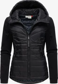 Ragwear Tussenjassen Tussenjas Lucinda Dames Zwart