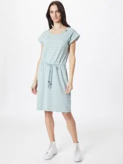 Ragwear Jerseyjurken Jurk MALLORY Dames Aqua / Lichtblauw -Aanbiedingen Ragwear Winkel 5ea04ca8277b9baa8c100d25ddc7bbb1