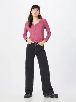 Ragwear Longsleeves Shirt Dames Pink -Aanbiedingen Ragwear Winkel 5eb07446b850c3f97fbf6708428eaee9