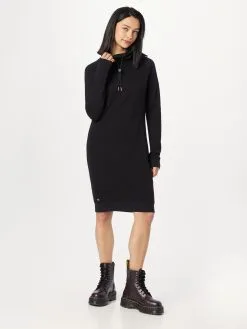 Ragwear Mini Jurken Jurk SONNIA Dames Zwart -Aanbiedingen Ragwear Winkel 5fe19ae44640bfb94b97d65e41902c25