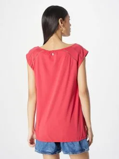 Ragwear T-shirts Shirt JUNGIE Dames Rood -Aanbiedingen Ragwear Winkel 6321794178c4ec3e0d3814caa51e436e