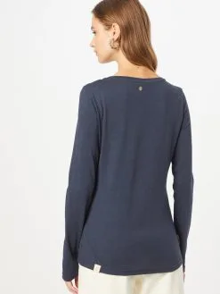 Ragwear Longsleeves Shirt FLORAH Dames Nachtblauw -Aanbiedingen Ragwear Winkel 63ece1df9bc683b82888a96e2b933b49