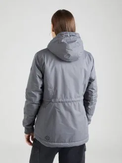 Ragwear Parkas Tussenparka DANKKA Dames Grijs -Aanbiedingen Ragwear Winkel 648141ef8156f3f7b80048342f3491cf