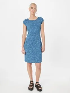 Ragwear Jerseyjurken Jurk RIVAN Dames Blauw -Aanbiedingen Ragwear Winkel 64de5dfe2ac8149b2cac902d7c46a02c