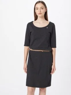 Ragwear Jerseyjurken Jurk TAMILA Dames Donkergrijs -Aanbiedingen Ragwear Winkel 66a031a9fb6cae6f2c00d3567dd3b6e0