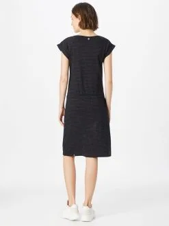 Ragwear Mini Jurken Jurk GLITTER Dames Zwart -Aanbiedingen Ragwear Winkel 6746c1a1e8eec6f07e7c8ee3d9ae8d22