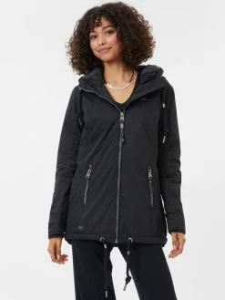 Ragwear Outdoor Jassen Functionele Jas ZUZKA Dames Zwart -Aanbiedingen Ragwear Winkel 68d6b667c36e85f2ebc51716c1580296