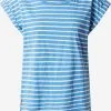 Ragwear T-shirts Shirt MALLORY Dames Blauw