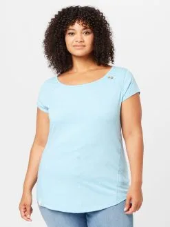 T-shirts Shirt ROSANNE Dames Lichtblauw -Aanbiedingen Ragwear Winkel 69a025c7bdb860ae897f5c85edb13560