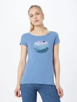 Ragwear T-shirts Shirt FLORAH Dames Blauw -Aanbiedingen Ragwear Winkel 6a10dba09a88a88f8b1c4e1de5c3d6a5