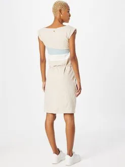 Ragwear Jerseyjurken Jurk TARAYA Dames Taupe -Aanbiedingen Ragwear Winkel 6c46b7b22d88dcdf5aa4e1398f70ee66