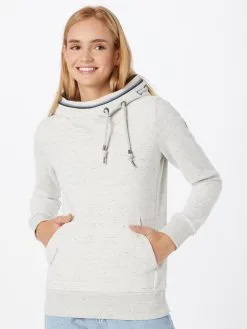Ragwear Hoodies Sweatshirt Dames Wit Gemêleerd -Aanbiedingen Ragwear Winkel 6c97a14db5ba16970cf94f487319dbdf