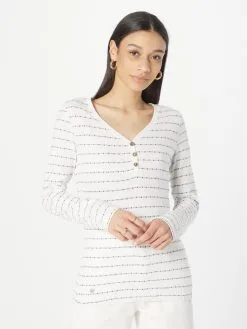 Ragwear Longsleeves Shirt PINKKI Dames Offwhite -Aanbiedingen Ragwear Winkel 6e22a28b540d657bf473b6606744468f