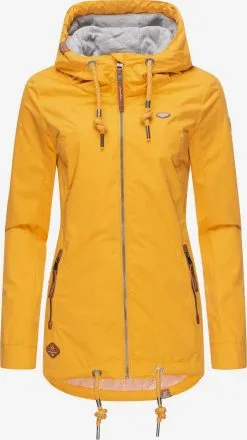 Ragwear Outdoor Jassen Functionele Jas Zuzka Dames Geel -Aanbiedingen Ragwear Winkel 7047b62d1d52a0ee09830c39c8faebf4