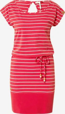 Ragwear Jerseyjurken Jurk SOCHO Dames Rood