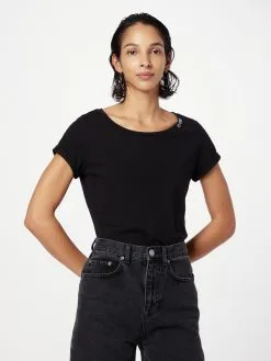 Ragwear Longsleeves Shirt FLORAH Dames Zwart -Aanbiedingen Ragwear Winkel 717a45d27b89f90d8e66be930559eff4