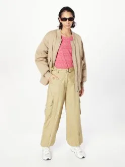 Ragwear T-shirts Shirt MINTT Dames Fuchsia / Lichtroze -Aanbiedingen Ragwear Winkel 73fccf46c3156497076cbcdb2c320728