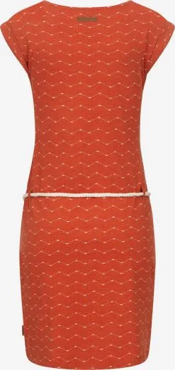 Ragwear Zomerjurken Zomerjurk Tag Zig Zag Dames Roestrood -Aanbiedingen Ragwear Winkel 75547181eeaafe8ce77736881e58fb99