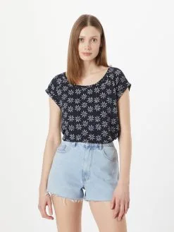 Ragwear T-shirts Shirt ZILDA Dames Navy -Aanbiedingen Ragwear Winkel 757db76014fa9ef296fefdb95d1e74fd