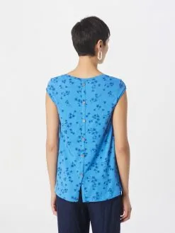 Ragwear T-shirts Shirt DOMINNICA Dames Navy / Hemelsblauw -Aanbiedingen Ragwear Winkel 7917674512ef13fe44deba02141d96bb