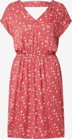 Ragwear Mini Jurken Jurk FLORRENCE Dames Donkerroze